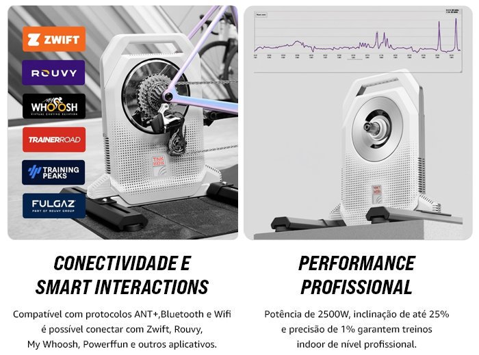 Rolo de Treino Thinkrider XX-Pro Interativo - Bike Point